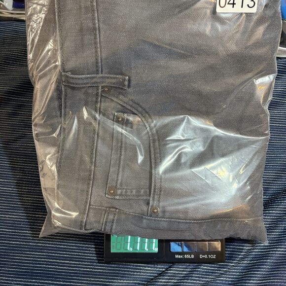 Levi’s 541 Jeans Mens 42x30 Gray Athletic Fit Taper Stretch Big Tall Denim - Picture 11 of 11